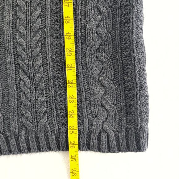 VTG 90's Concrete Made For The Street WoolBlend Retro Cable Knit Preppy Sz Med - Picture 7 of 8
